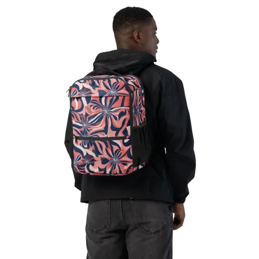 Navy Petal Voltage on a Utility Backpack