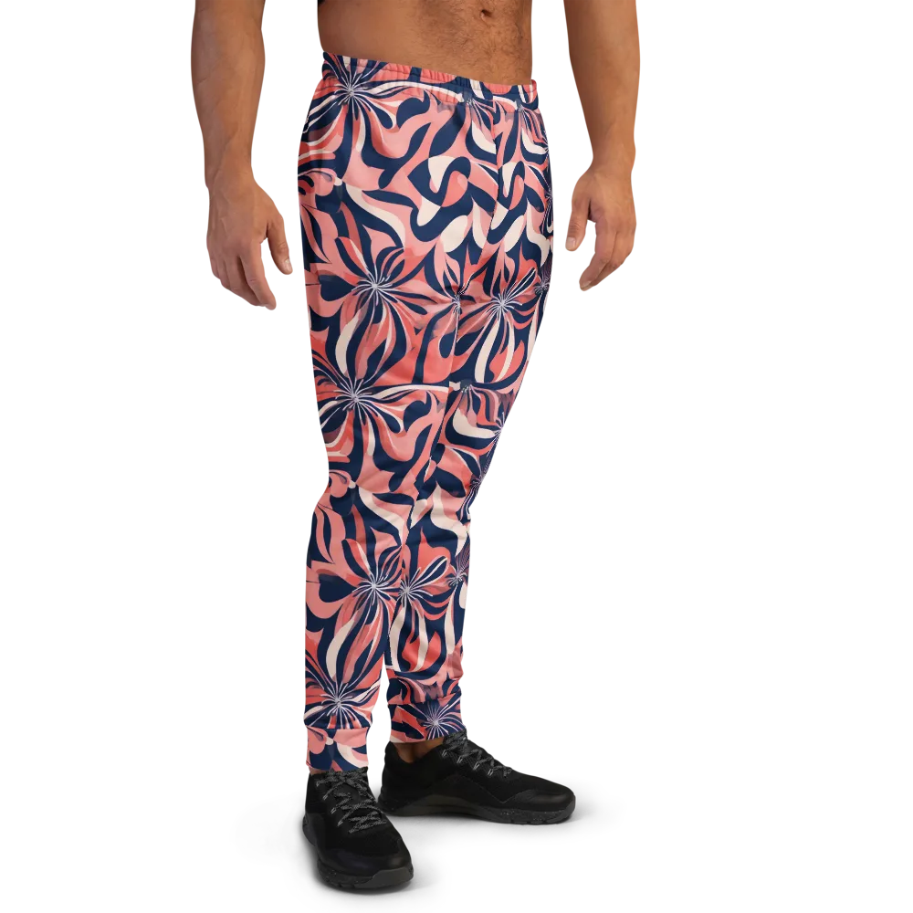 Navy Petal Voltage on Men's Joggers — Right