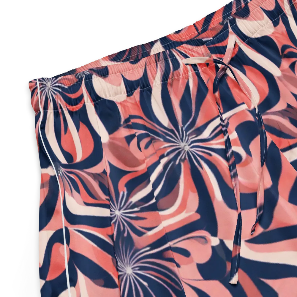 Navy Petal Voltage on Women's Pajama Shorts — Product details