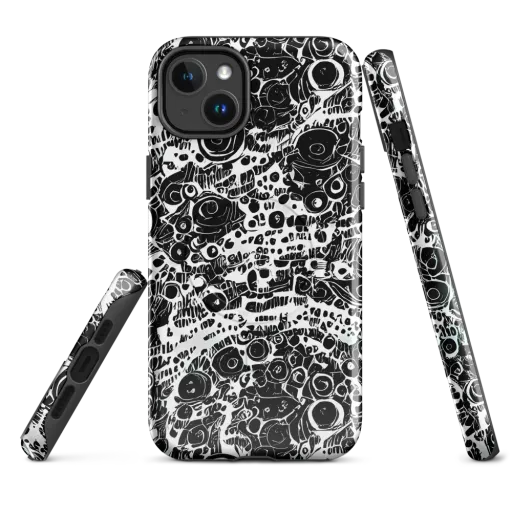 Static Bloom on a MagSafe Tough Case for iPhone®