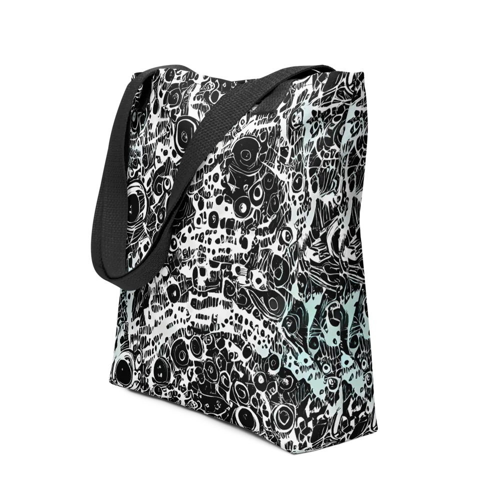 Static Bloom on Tote Bag — Front