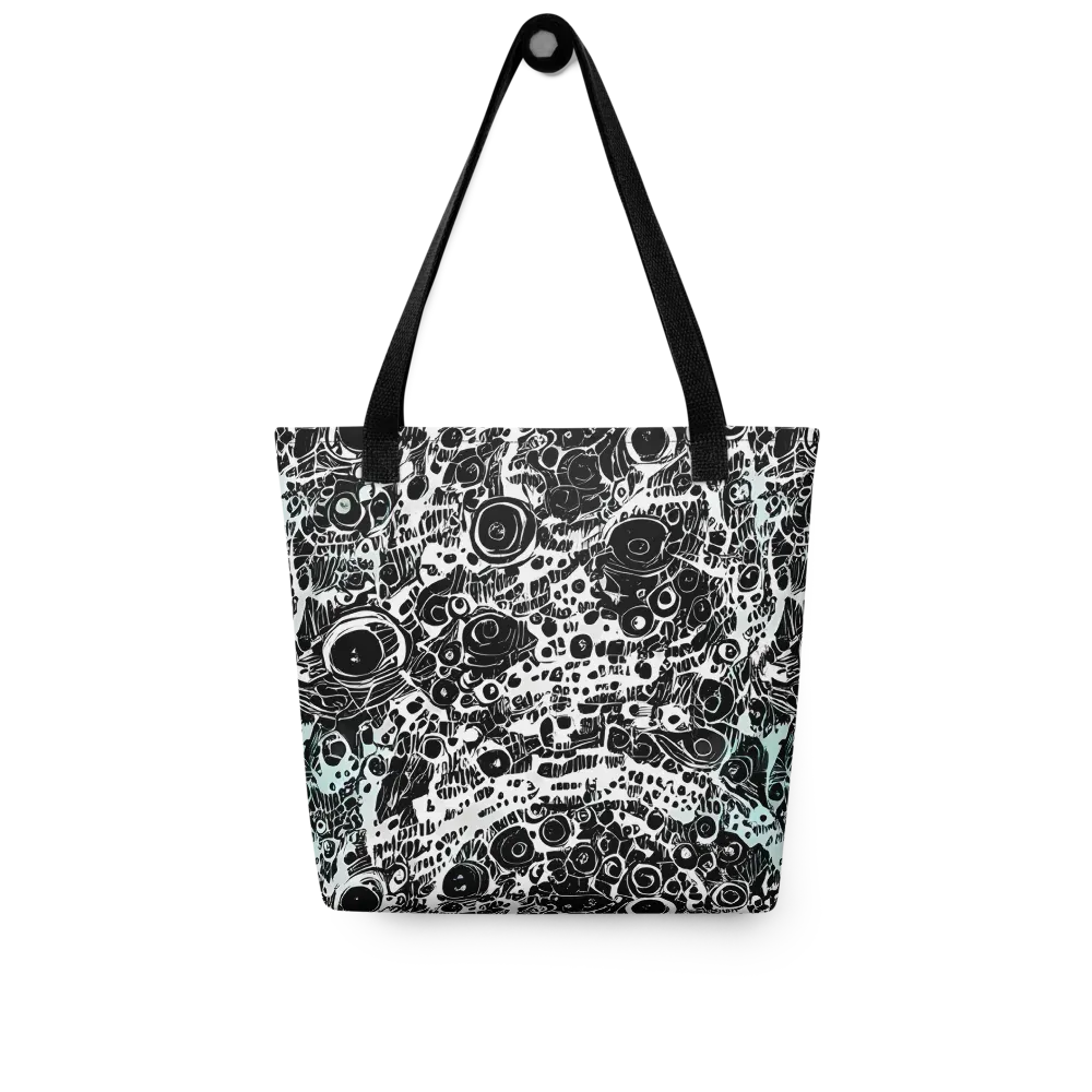 Static Bloom on Tote Bag — Front