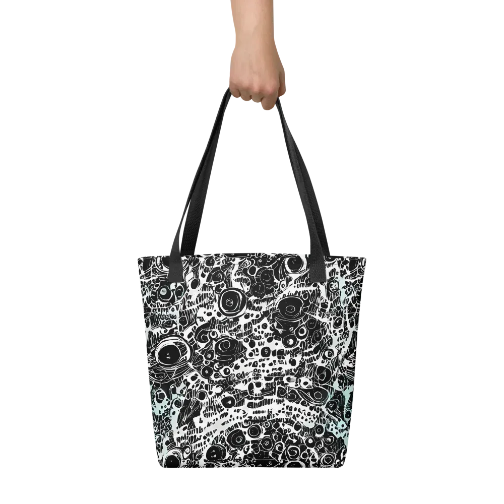 Static Bloom on Tote Bag — Front