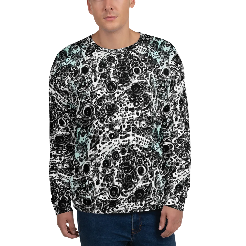 Static Bloom on Sweatshirt — Front
