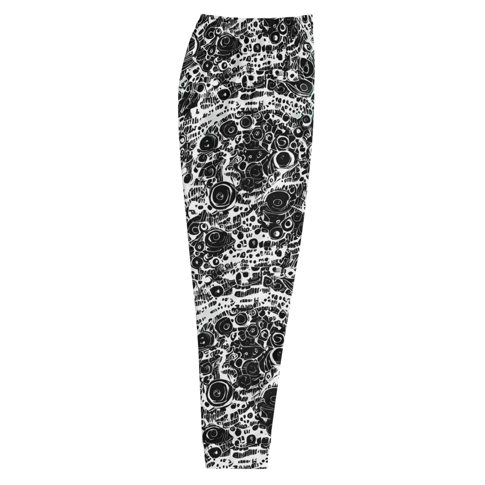 Static Bloom on Men's Joggers — Right
