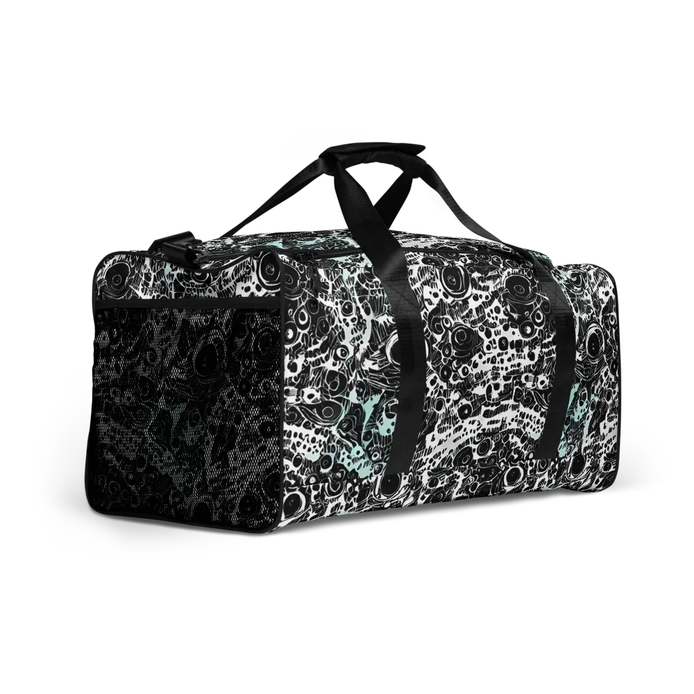 Static Bloom on Duffle Bag — Right Front