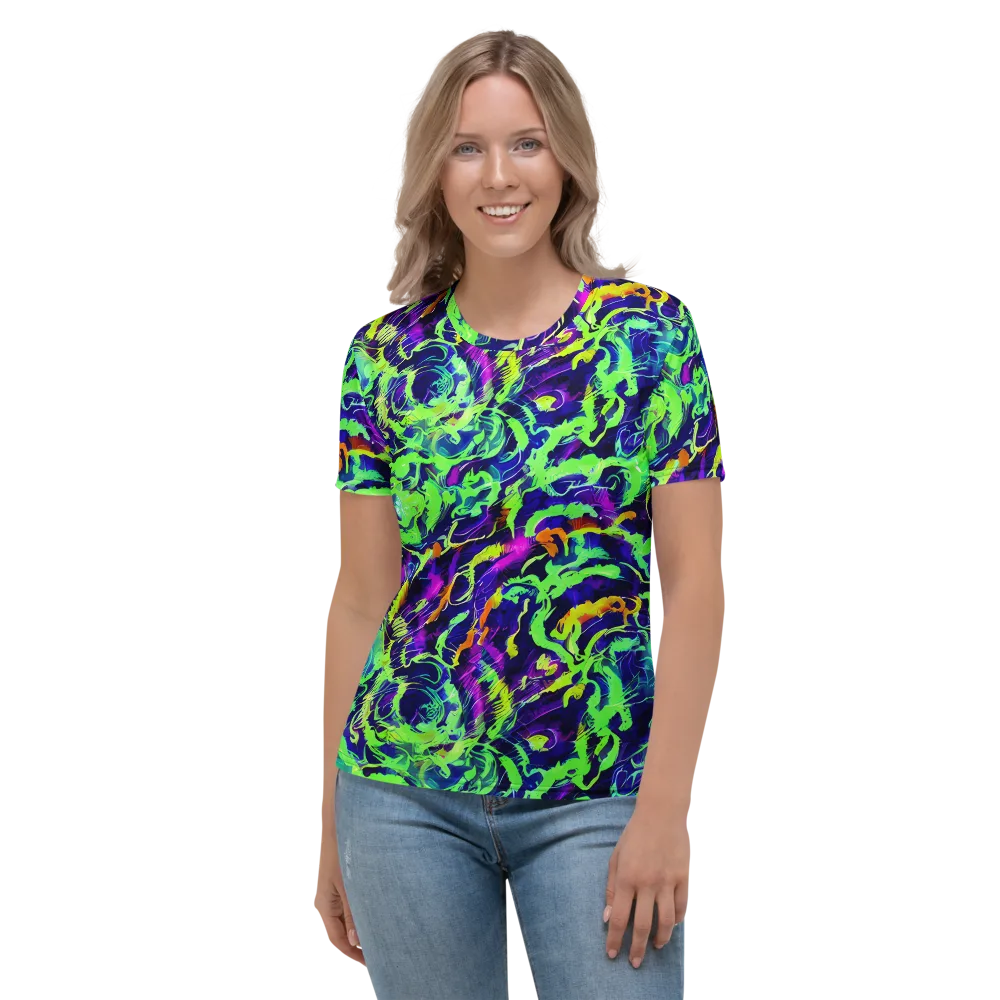 Lime After Midnight on Women's Crew Neck T-Shirt — Front