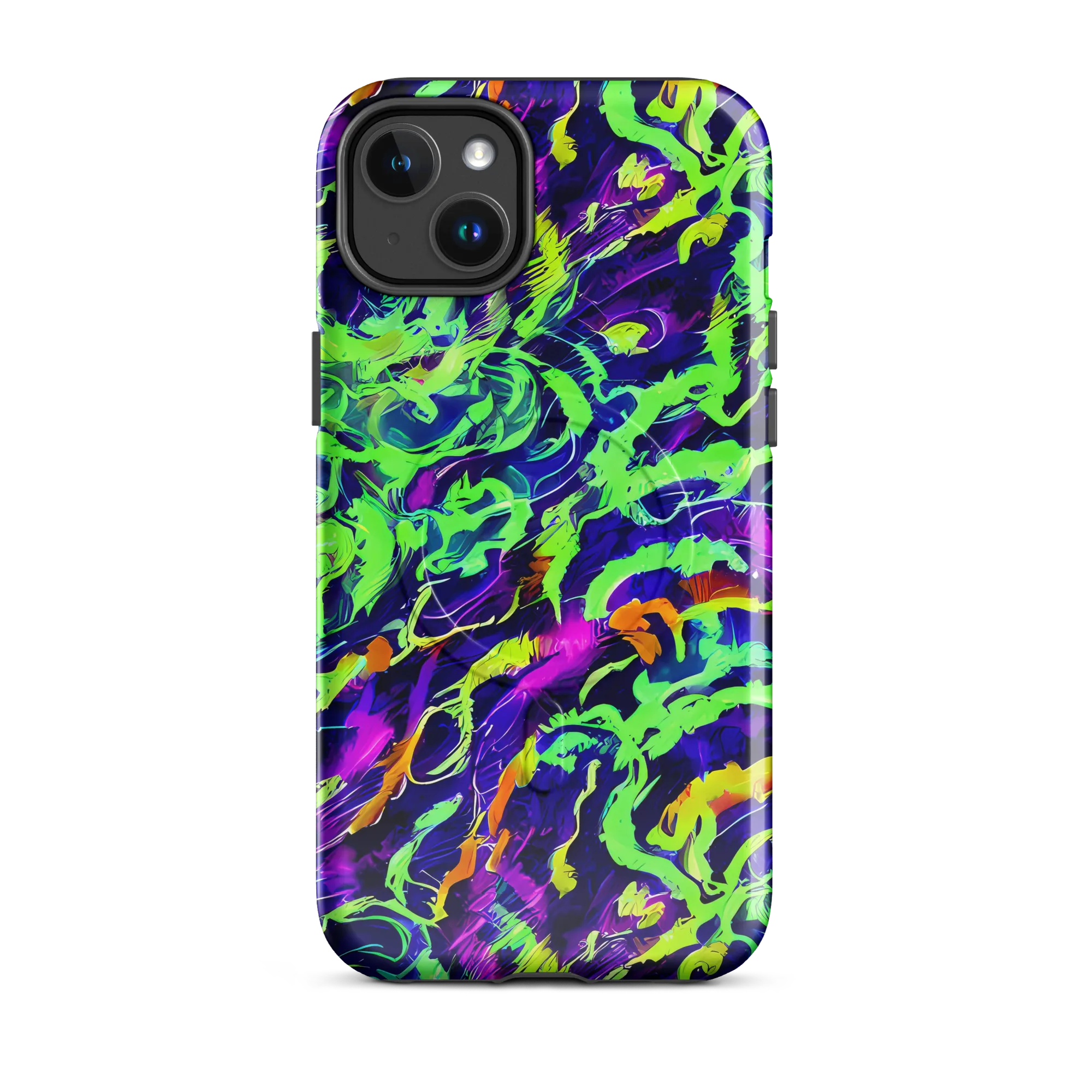 Lime After Midnight on MagSafe Tough Case for iPhone® — Front