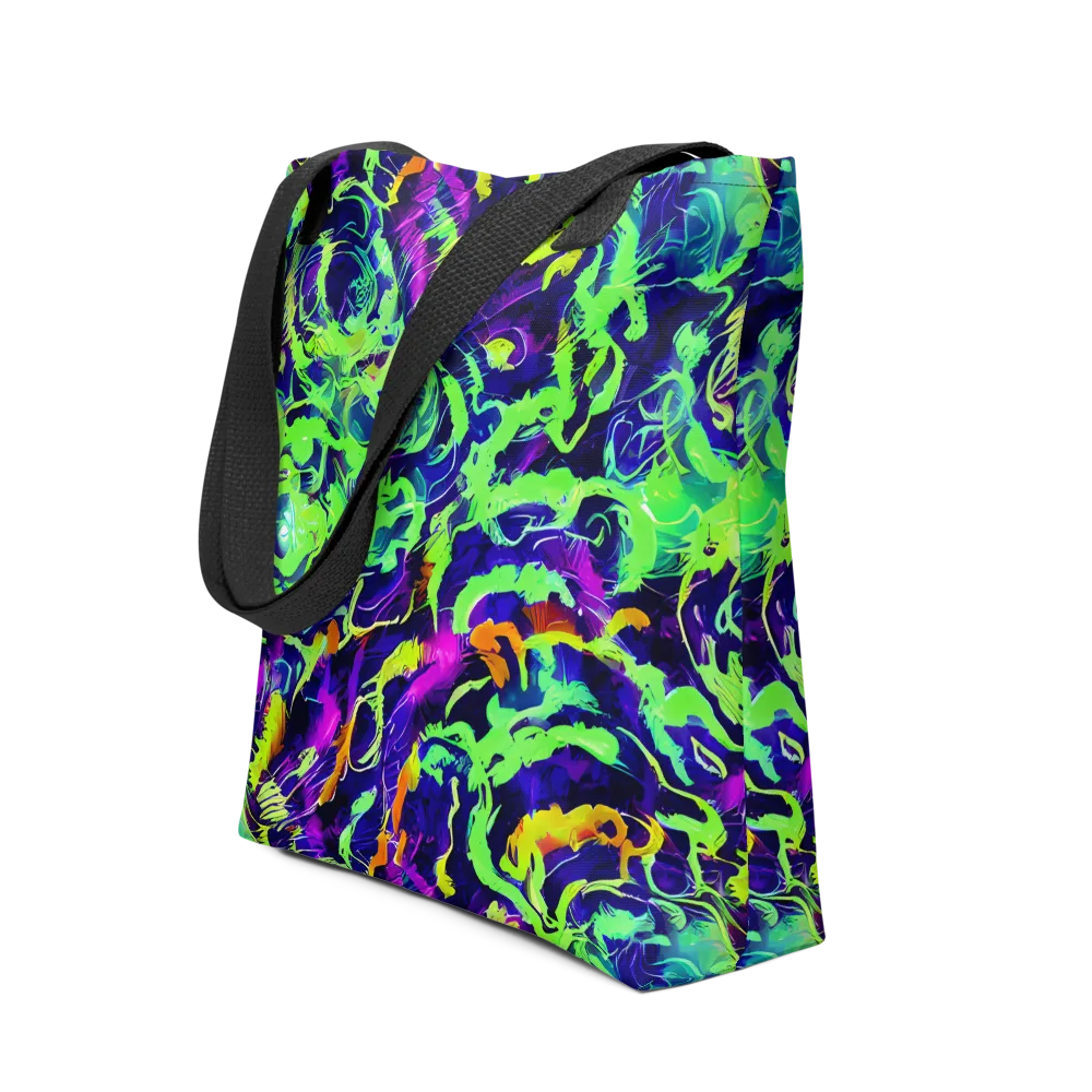 Lime After Midnight on Tote Bag — Front