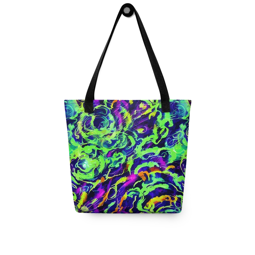 Lime After Midnight on Tote Bag — Front