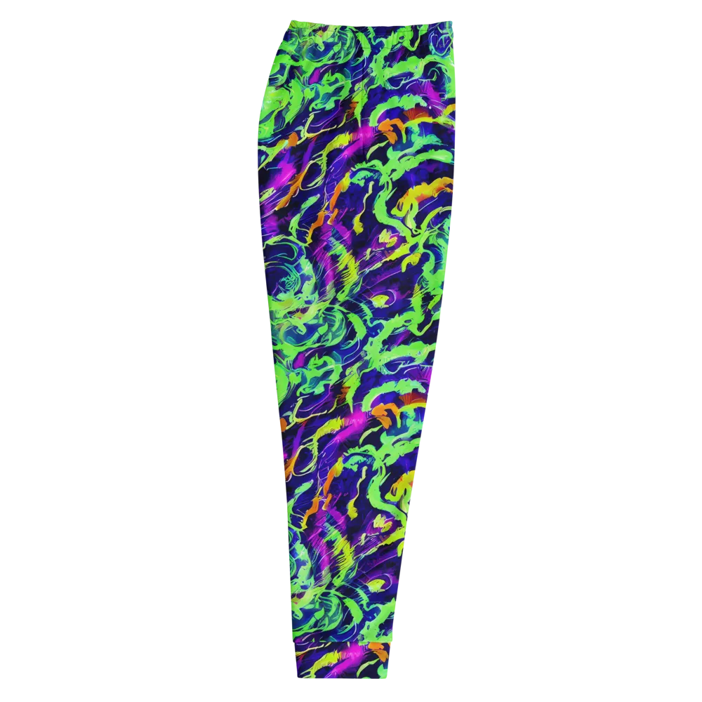 Lime After Midnight on Men's Joggers — Right