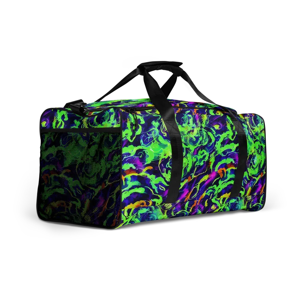 Lime After Midnight on Duffle Bag — Right Front