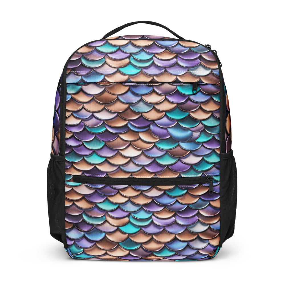 Prismatic Scales on Utility Backpack — Front