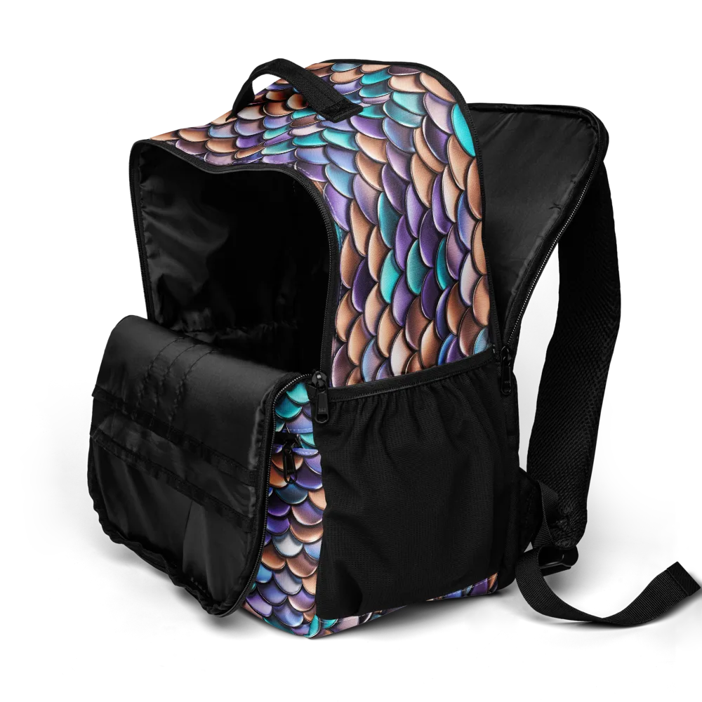 Prismatic Scales on Utility Backpack — Product details 2