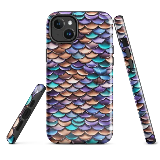 Prismatic Scales on a MagSafe Tough Case for iPhone®
