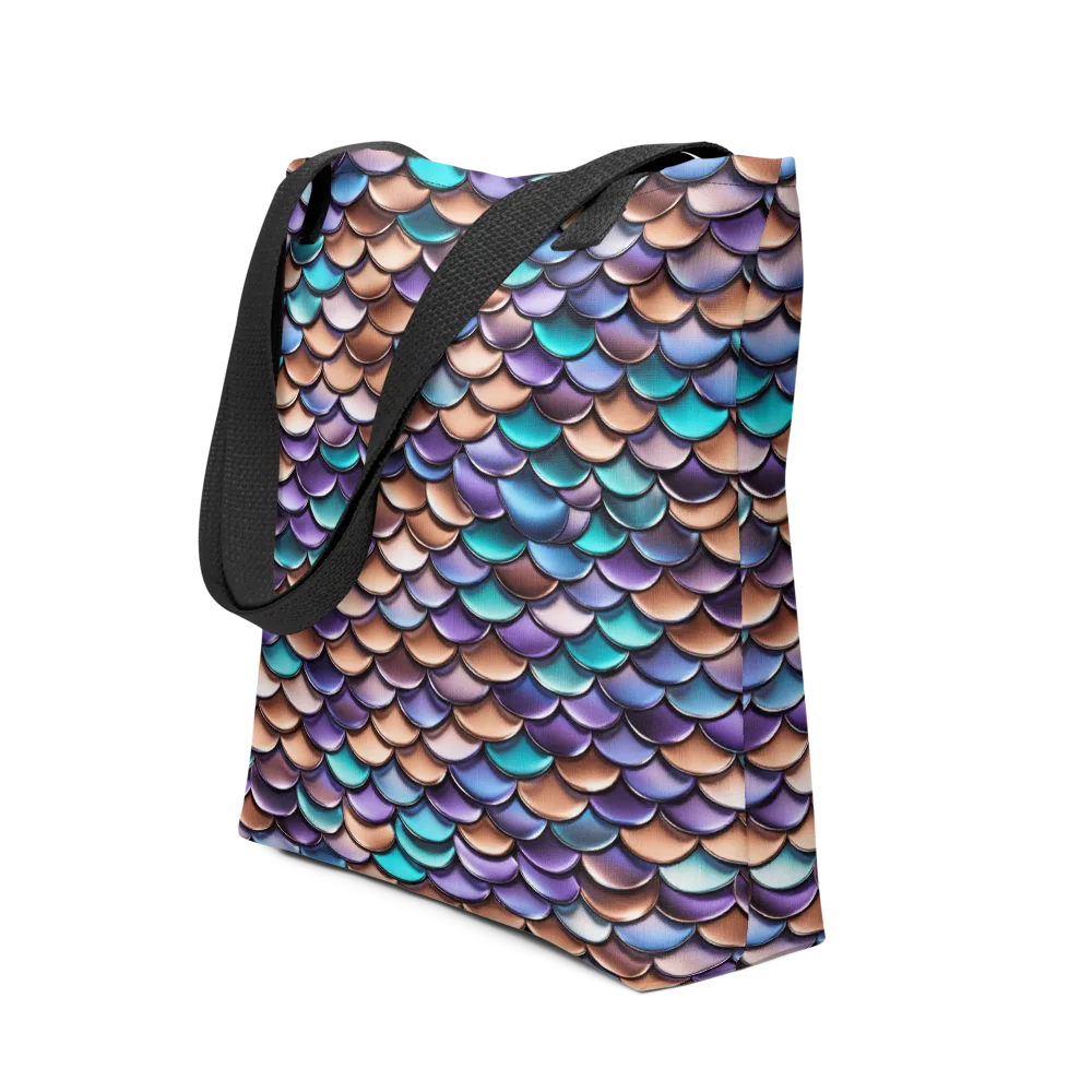 Prismatic Scales on Tote Bag — Front