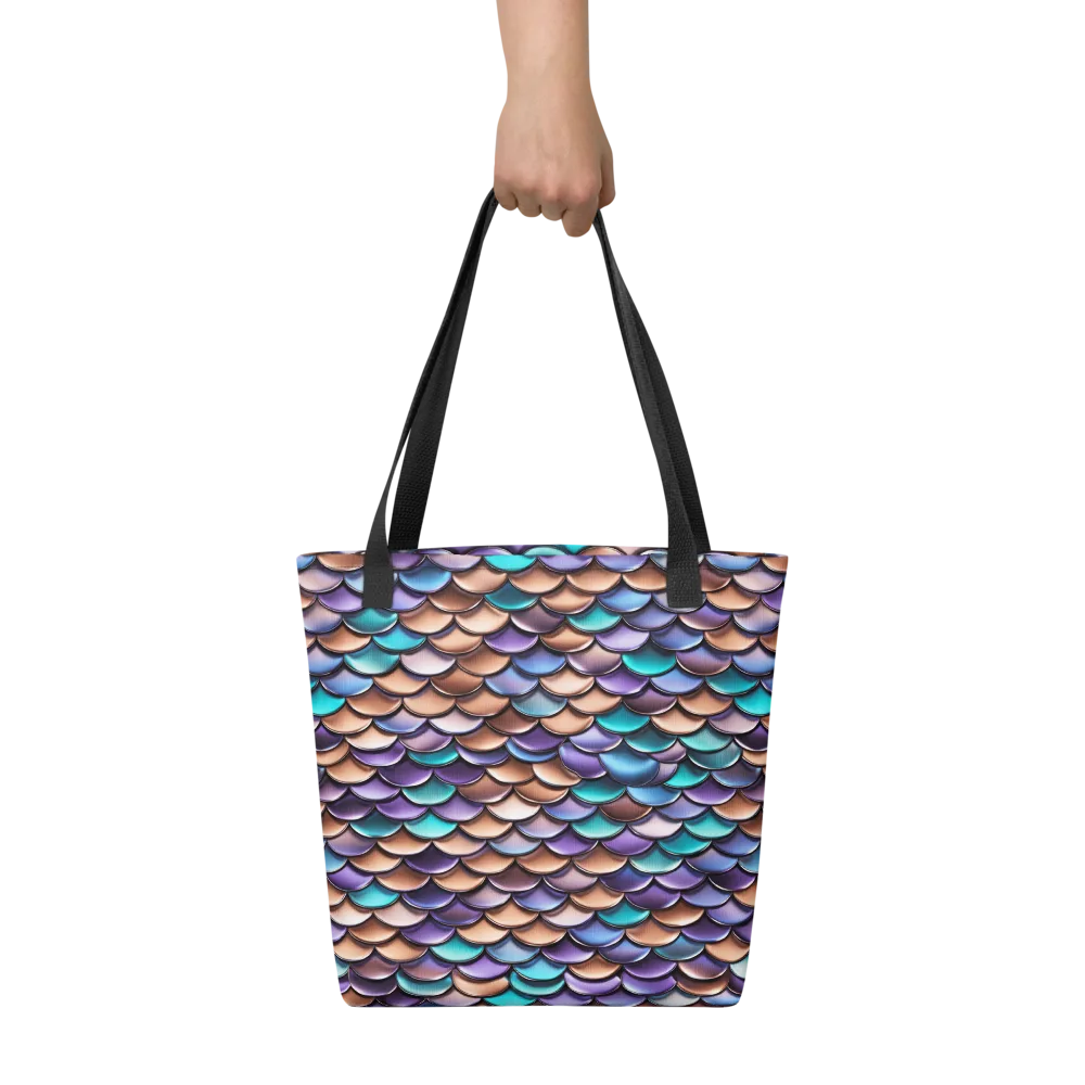 Prismatic Scales on Tote Bag — Front