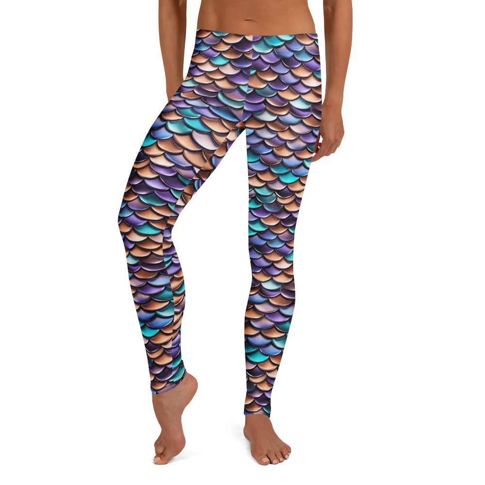 Prismatic Scales on Leggings — Front