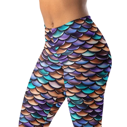 Prismatic Scales on a Leggings