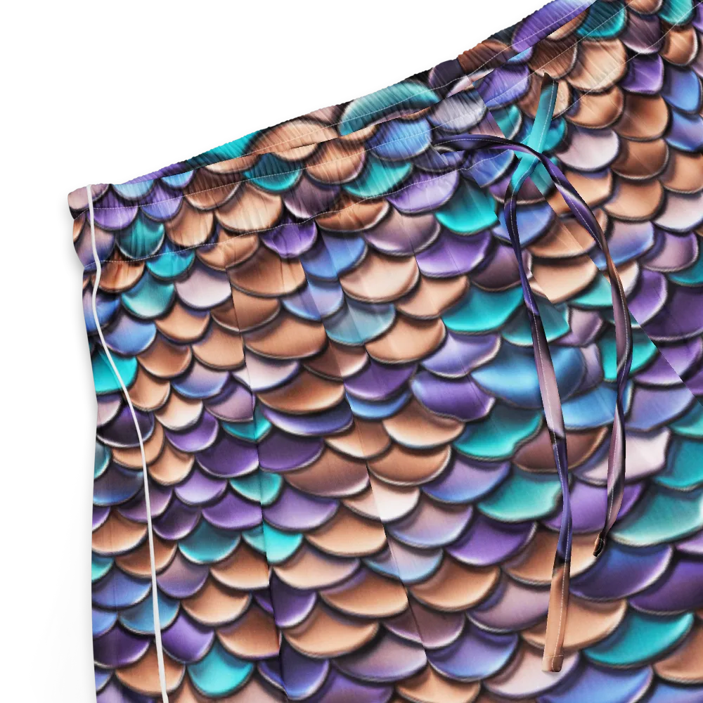 Prismatic Scales on Women's Pajama Shorts — Product details