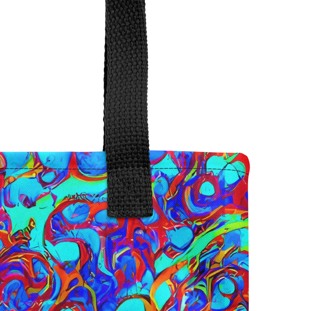 Aqua Anarchy on Tote Bag — Product details