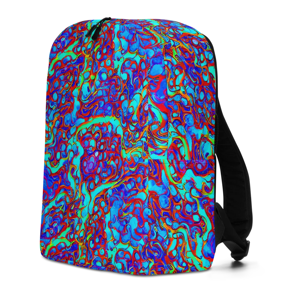 Aqua Anarchy on Minimalist Backpack — Left