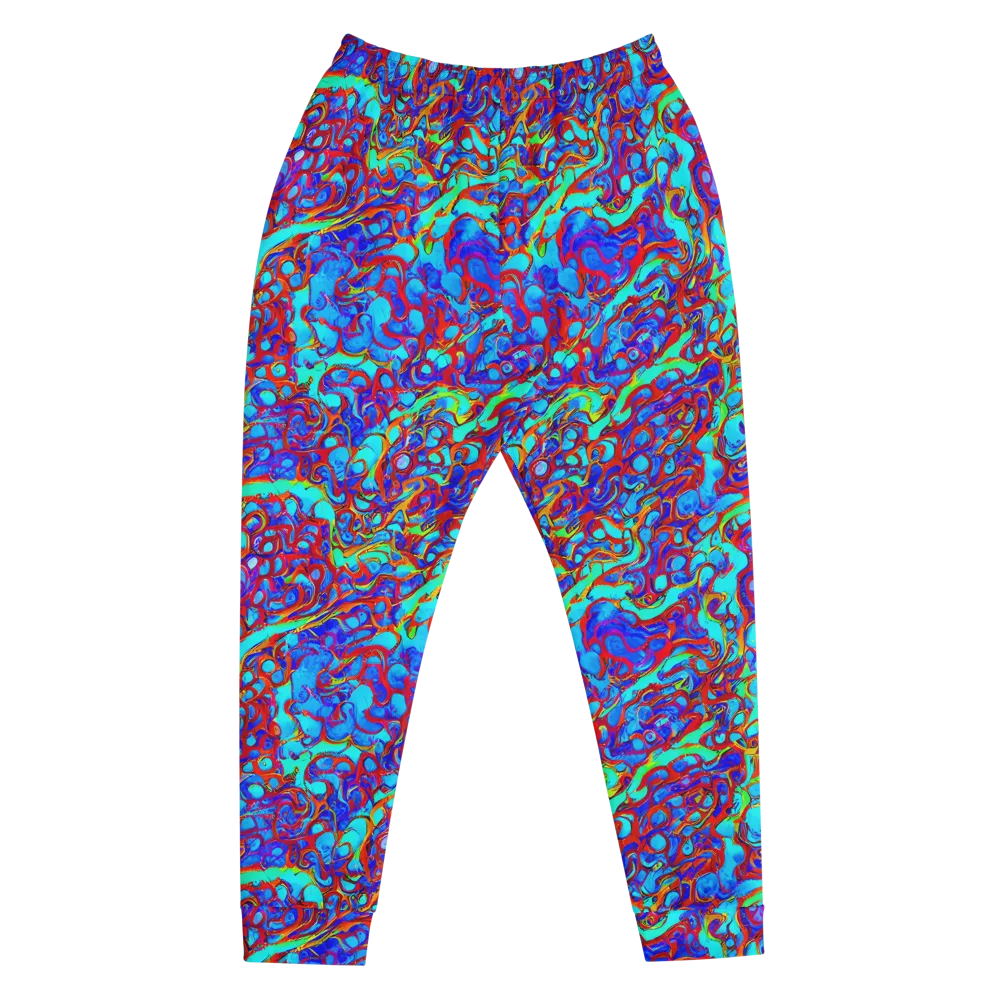 Aqua Anarchy on Men's Joggers — Front