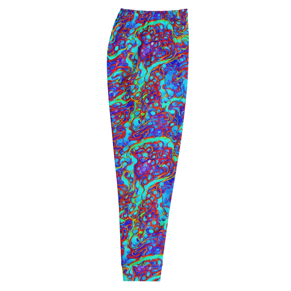 Aqua Anarchy on Men's Joggers — Right