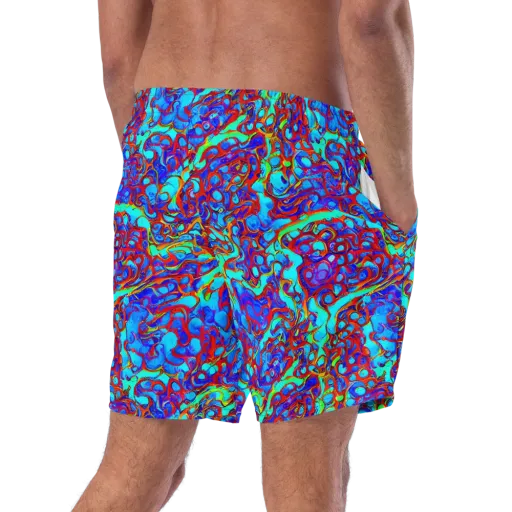 Aqua Anarchy on a Swim Trunks