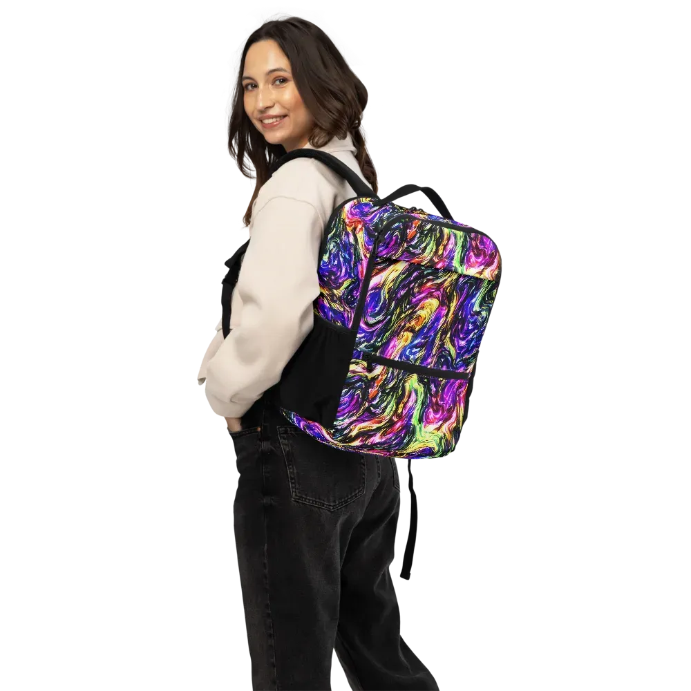 Ember Electric on Utility Backpack — Back