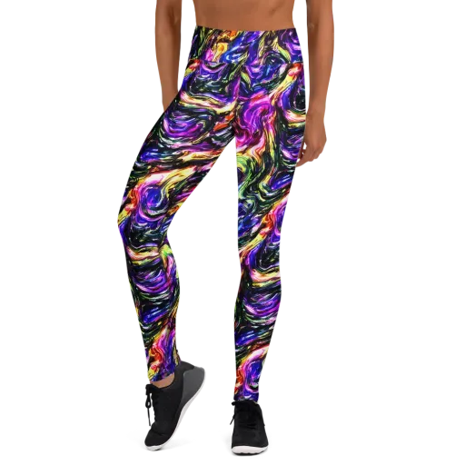 Ember Electric on a Yoga Leggings