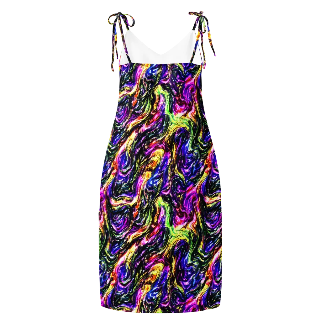 Ember Electric on Slip Dress — Back