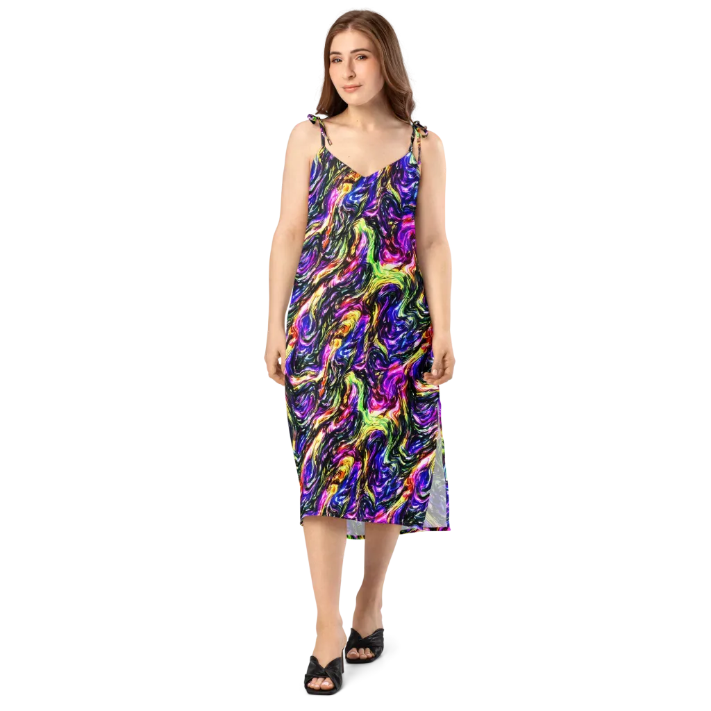 Ember Electric on Slip Dress — Front