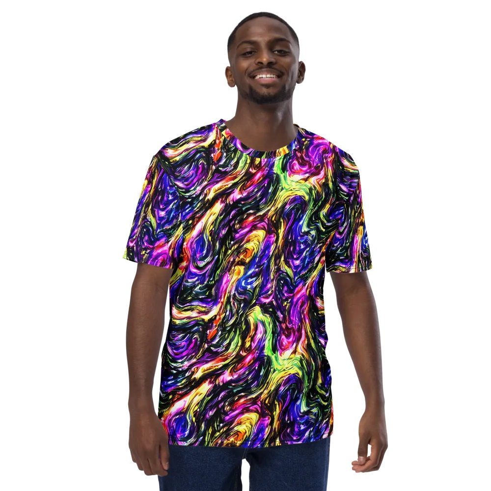 Ember Electric on Men's Crew Neck T-Shirt — Front