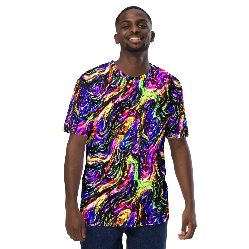 Ember Electric on Men's Crew Neck T-Shirt — Front