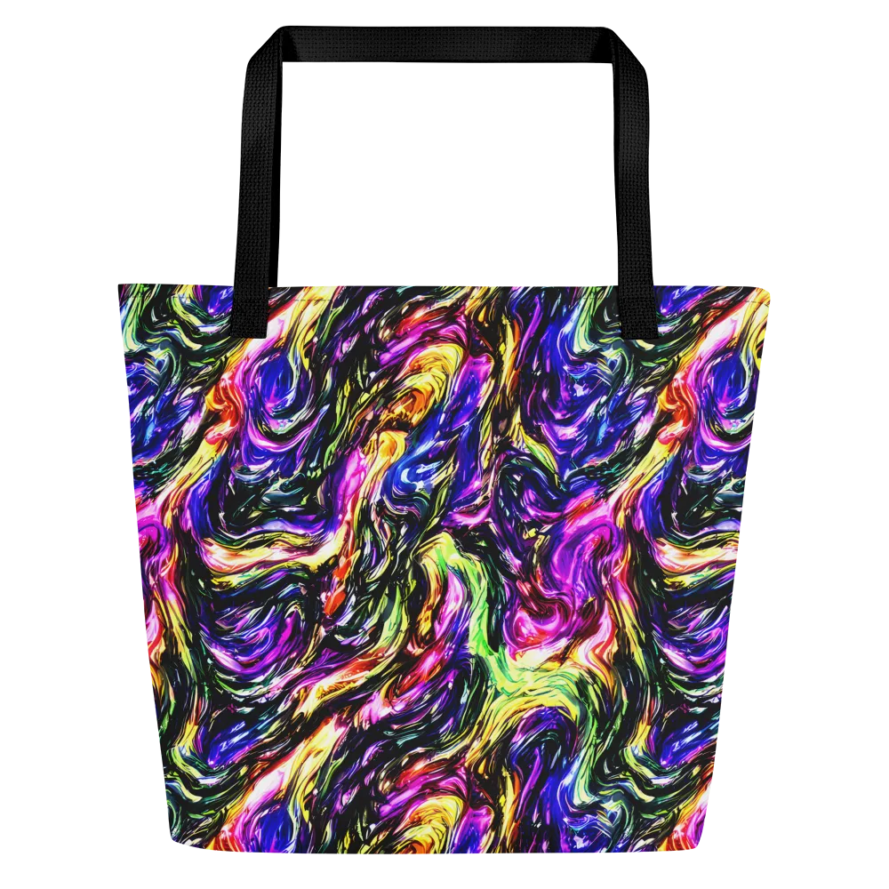 Ember Electric on Large Tote Bag W/ Pocket — Front