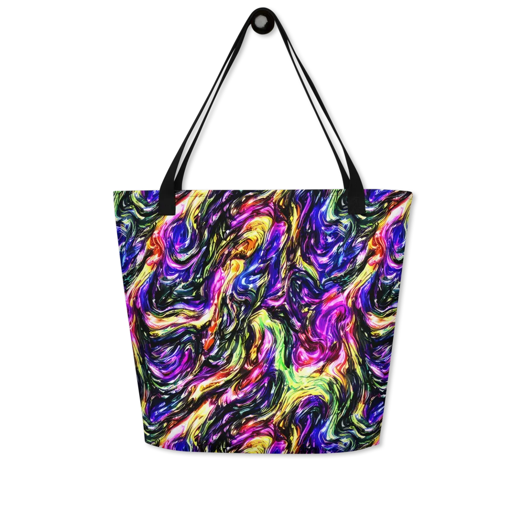 Ember Electric on Large Tote Bag W/ Pocket — Front