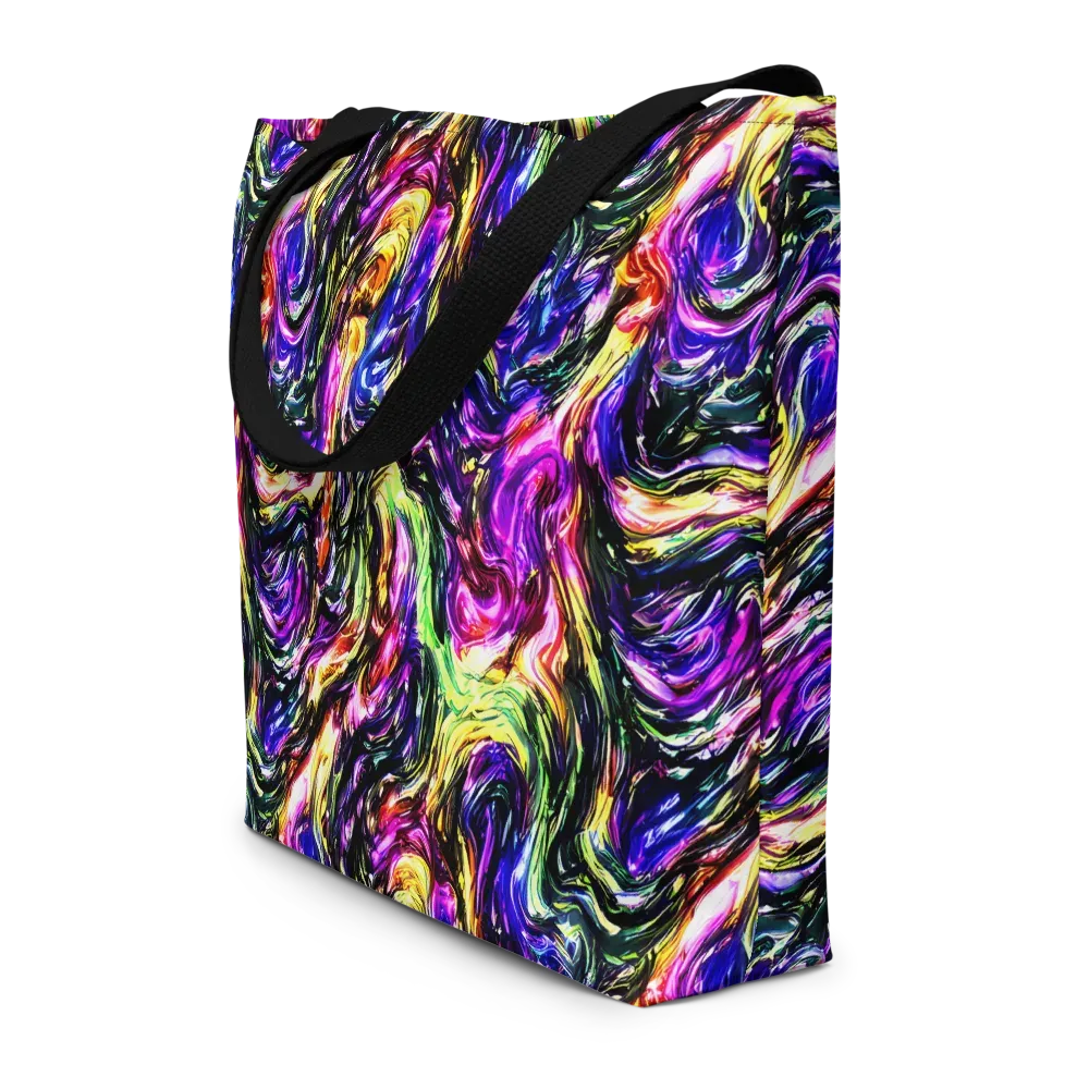 Ember Electric on Large Tote Bag W/ Pocket — Front