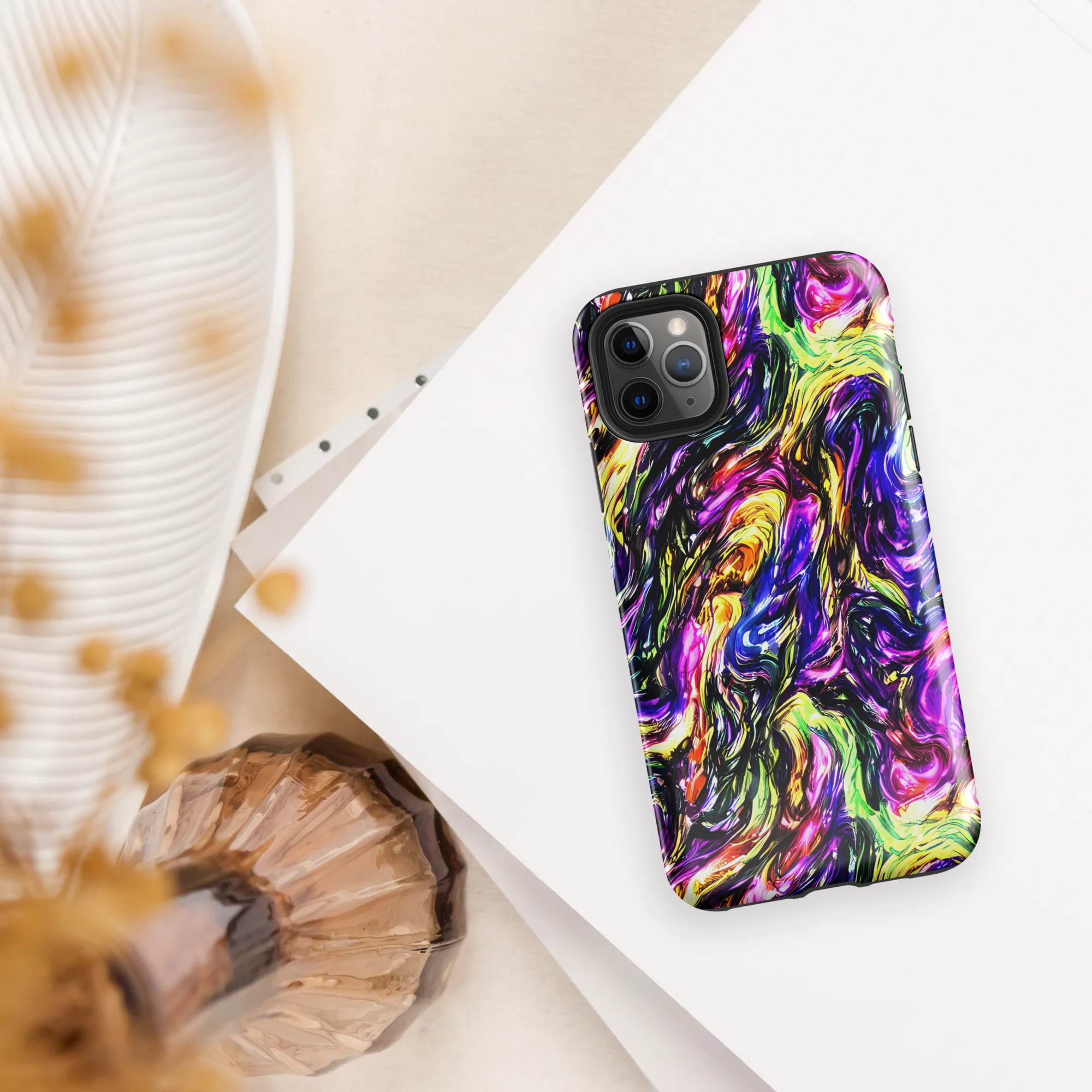 Ember Electric on Tough Case for iPhone® — Front