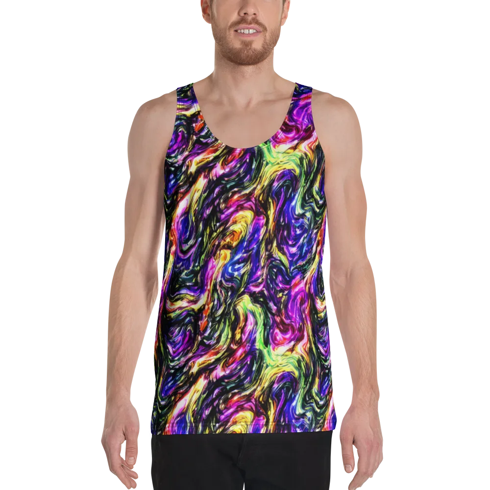 Ember Electric on Men's Tank Top — Front