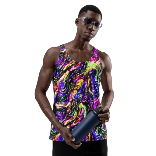 Ember Electric on a Men's Tank Top