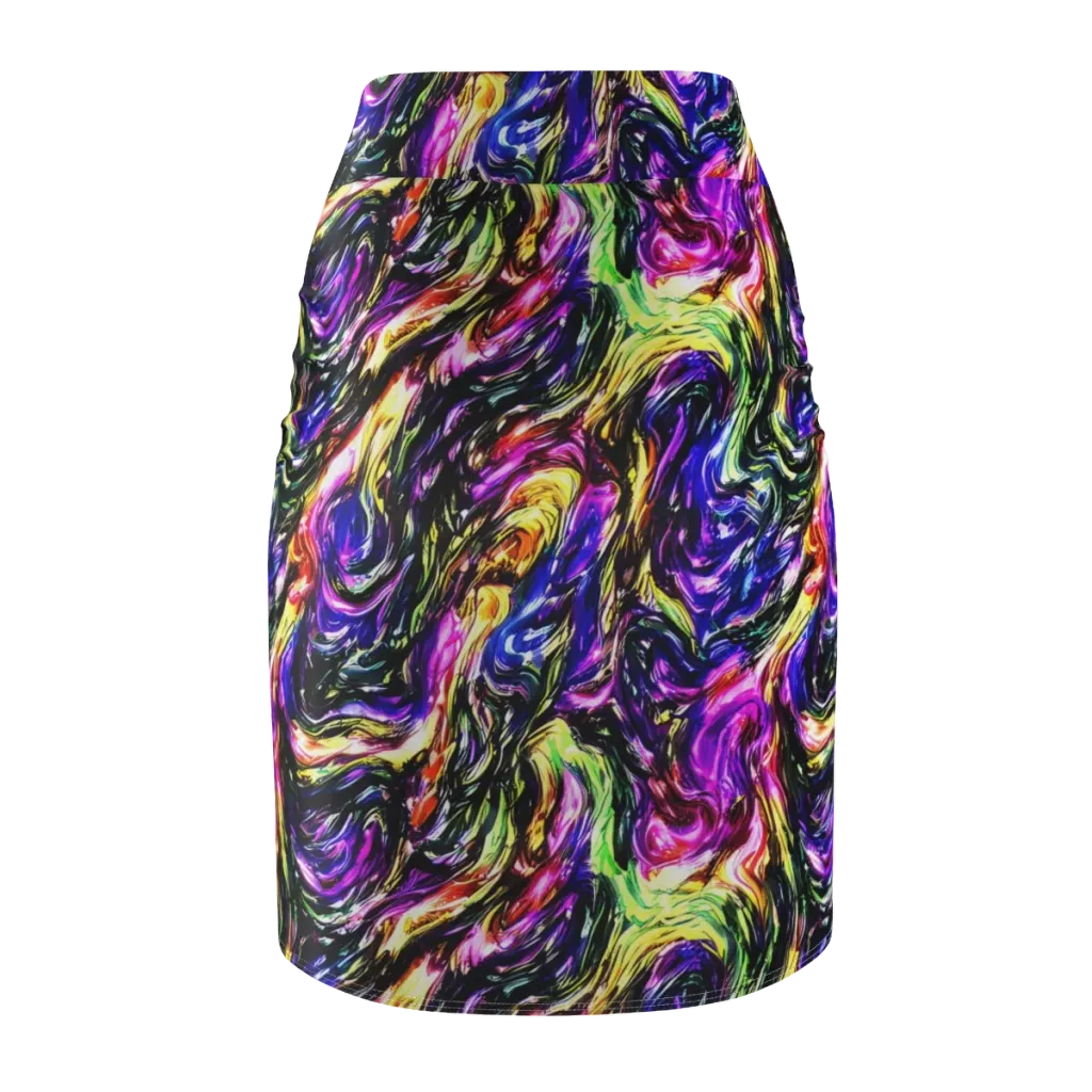 Ember Electric on Pencil Skirt — Back