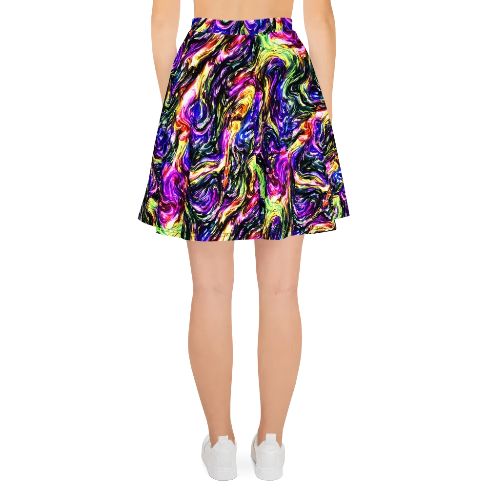 Ember Electric on Skater Skirt — Back