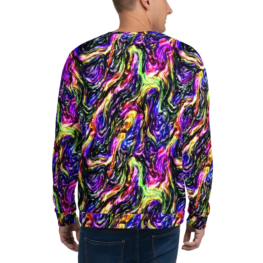 Ember Electric on Sweatshirt — Back