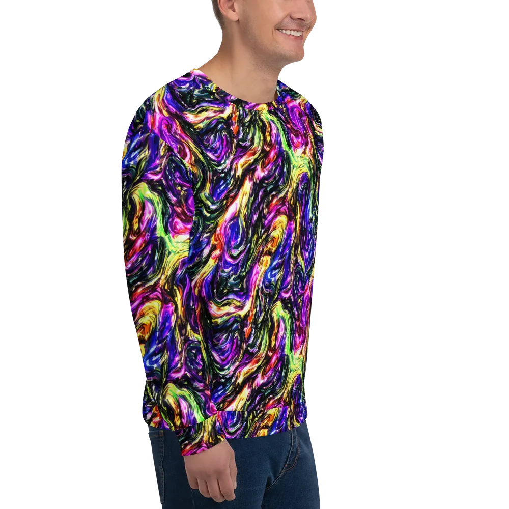 Ember Electric on Sweatshirt — Right Front