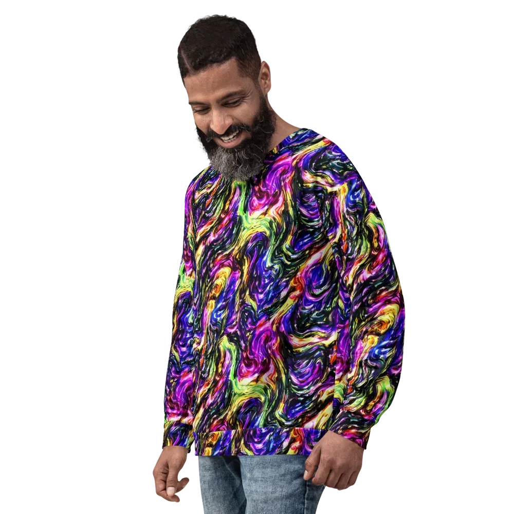 Ember Electric on Sweatshirt — Left Front