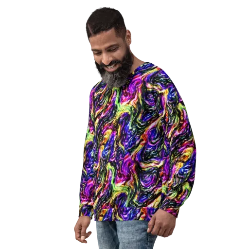 Ember Electric on a Sweatshirt