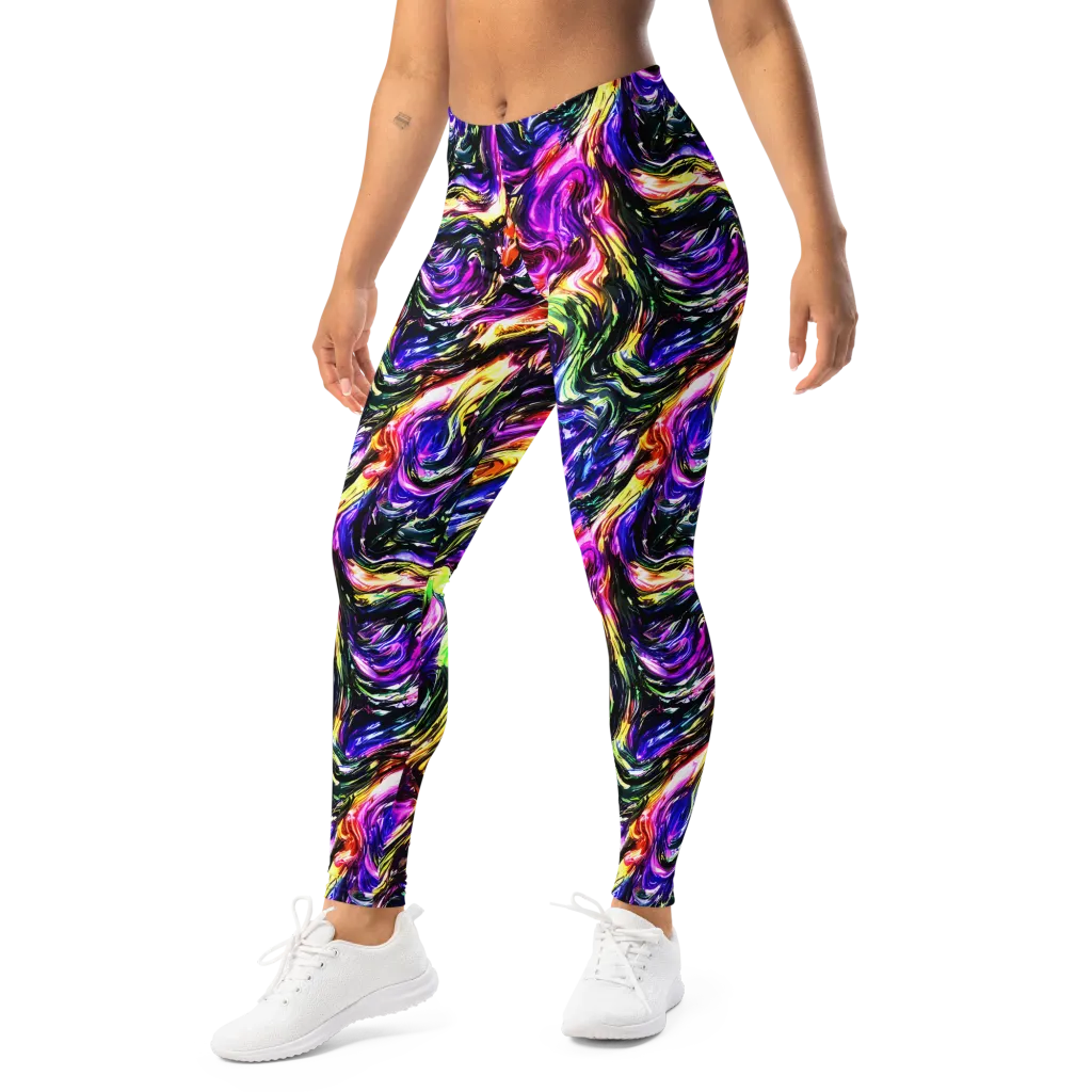 Ember Electric on Leggings — Left Front