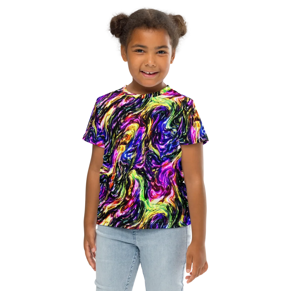 Ember Electric on Kids Crew Neck T-Shirt — Front