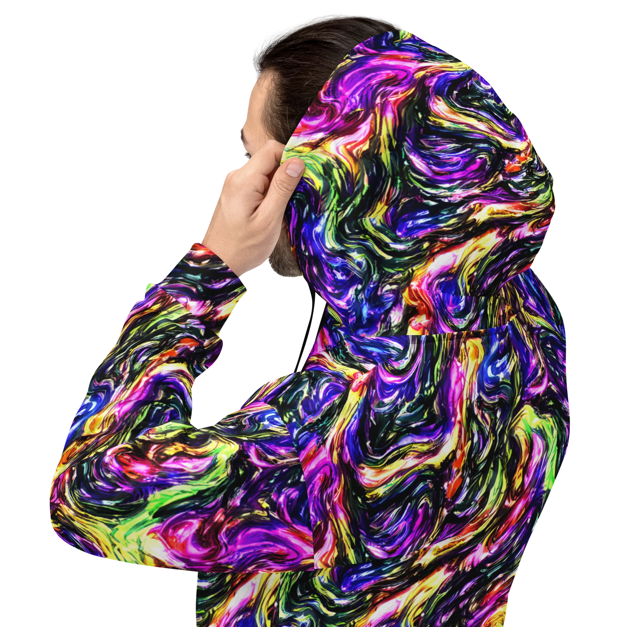 Ember Electric on Hoodie — Back